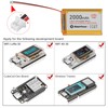 MakerFocus 1pcs 3.7V 2000mAh 7.4Wh Lithium Polymer Rechargeable Battery 1S