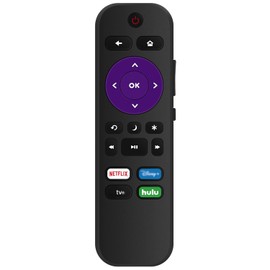 Replacement Remote Control Applicable for Hisense Roku TV 55H8G 65H8G 58R6E3 43R6090G 55R8F 50R6090G 65R8F H6570G 55H8F 32H4F 43H4030F1 58R6E 43H4F 55R6E3 50R6E3 65R6090G 65R6E3 32H4030F1 50R6E 65R6G
