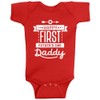 Threadrock Baby Boys' Happy First Father's Day Daddy Infant Bodysuit