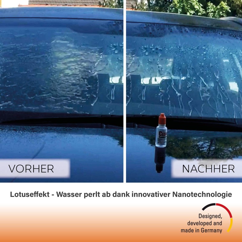 CleanglaS Car Windscreen Seal with Instant Effect Technology I Rain