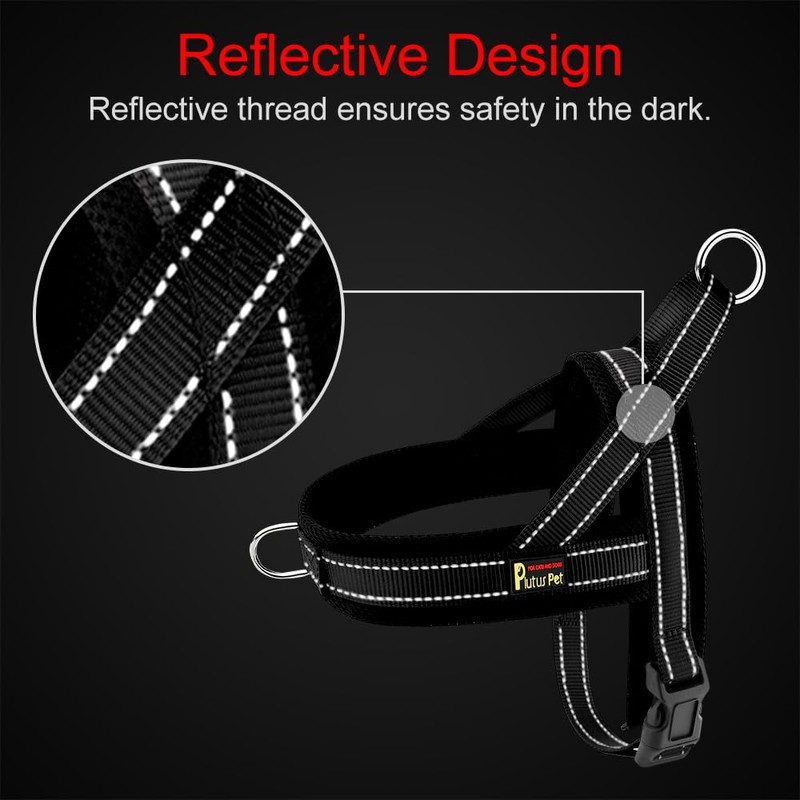 Plutus Pet No Pull Dog Harness with Breathable Mesh Padded,