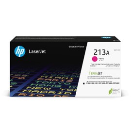 HP 213A Magenta Original Laserjet Toner Cartridge, W2133A. Works Laserjet Enterprise 5700, 5800, 6700, 6701, 6800, 6801