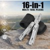 profiwoab Multifunctional Pliers, 16 in 1 Foldable Multi-Tool Tool, Stainless