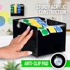 Multi-Use Small Label Dispenser for Rolls of Sticker Labels -