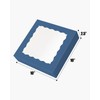qiqee qiqee Auto-pop Up Blackish Blue Pie Boxes with Window