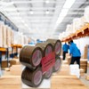 iMBAPrice 3-Inches Brown/Tan Color Shipping Packaging Tape 6 Roll of