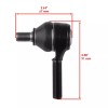 Caltric Set of 2 Tie Rod Ends for John Deere