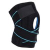 Adjustable straps breathable knee pads (blue black) for sale