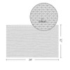TIMESETL 304 Stainless Steel Woven Wire Mesh Screen, Air Vent
