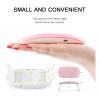 Poly Gel Set 6w Uv Led Lámpara Gel Poli Kits