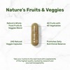 Nature’s Fruits & Veggies Supplement, 240 Veggie Capsules – 80