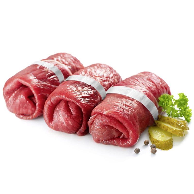 wenco Premium Roulade Rings Made of Stainless Steel, Pack of