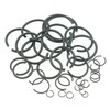 MCMASKE Metric 5mm to 28mm Round Wire C-Clips External Retaining