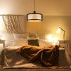 Weewooday 2 Pack 2 Tier Light Shade Ceiling 30cm Modern