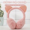 Earmuffs for Girls Cat Ear Muff Winter Faux Fur Ear