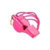 Fox 40 Mini Pealess Whistle with Breakaway Lanyard (Pink)
