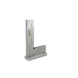 Kinex 4034-02-007 3 Inches Tall x 2 Inches Wide Try Machinist Square with Base DIN 875/0 Square to w/in 0.0002 Inches