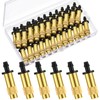 MorningRo 50 Pack 1/4" Adjustable Copper Misting Nozzles, Atomizing Spray
