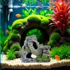 WaigN Artificial Moss Rock Aquarium Stone Cave – Resin Fish