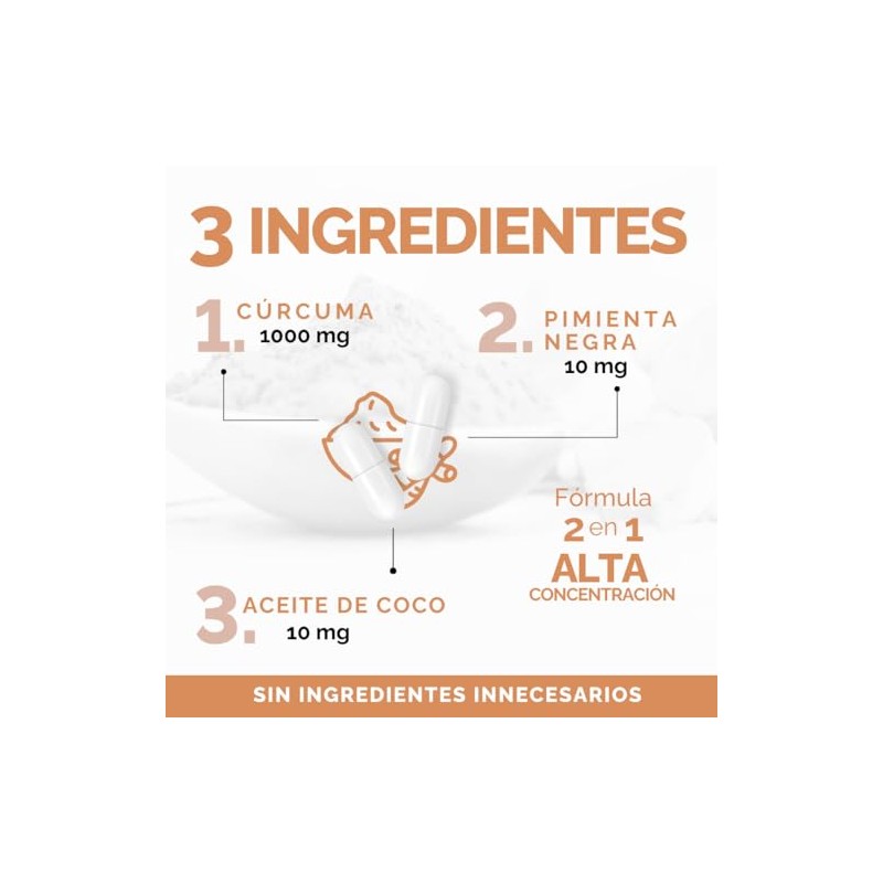 OBY Curcuma 1000 mg | Curcuma Capsulas con Pimienta Negra