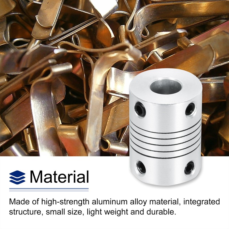 QUARKZMAN 4 Pieces 6 mm to 8 mm Aluminium Alloy