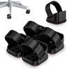 ZDDLOINP Caster Stopper Caster Fixed Caster with Anti-Scratch Protective Foot