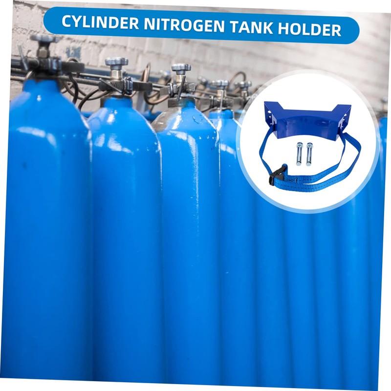 CHILDWEET Gas Bottle Holder Wall-Mounted Tank Bracket Simple Design for