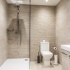 Splash Home Kolva Stainless Steel Toilet Brush with Holder, Bowl