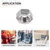DTGN 1/4-20(UNC) Hex Nuts - 10 Piece - Home Garage