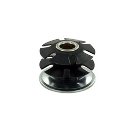 Outwater Industries Double Star Threaded Caster Insert | Heat Treated Steel | Fits 1-1/2 Inch Round 16-18 Gauge Tube | Thread: 5/16-18 | 100 Pack