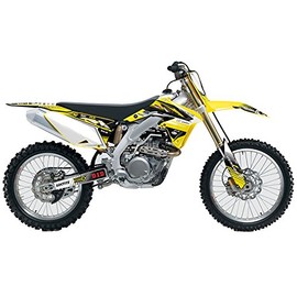 Team Racing Graphics kit compatible with Suzuki 2004-2006 RMZ 250, ANALOG Complete Kit