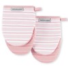 KitchenAid Albany Mini Oven Mitt 2-Pack Set, Dried Rose, 5.5"x8"