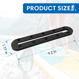 Kayak Track, Kayak Low Profile Track,Kayak Rail, Kayak Accessories Mount Track, Kayak Paddle Holder Kayak Gear Track for Fishing Rod Holde,Fish Finder, Kayak Rod Holder,Anchor Cleats.(4PCS)