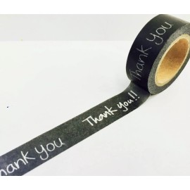 Unbranded Thank You Washi Tape Papercraft Planner Supply Journal Crafts Wedding Envelope