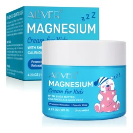 Crema Magnesio Natural Niños Relajación Promueve El Sueño