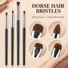 4-Piece Precision Eye Makeup Brush Set for Detailed Looks –