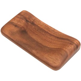 Audio Fan Mouse Wrist Rest, Wooden Palmrest, Wrist Rest, Gift, Gift, Tendonitis, Fatigue Reduction, Storage Bag Included, Walnut, Mouthrest, Armrest, 6.0 x 3.1 x 0.8 inches (15.2 x 7.8 x 2 cm)