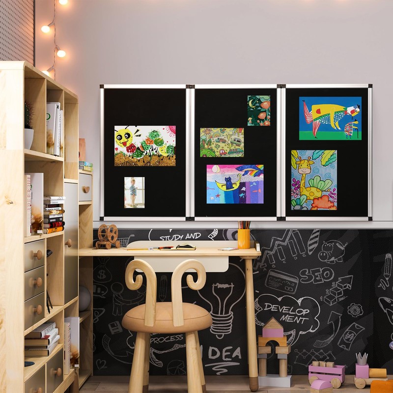 jxgzyy Trade Show Presentation Board 3+1 Panel Trifold Poster Board