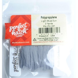 Perfect Hatch Polypropylene Light Blue Dun PH-PH-031, Multicolor, One Size
