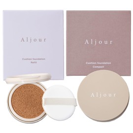 Arjour Cushion Foundation Refill Compact Set (Pink Natural)