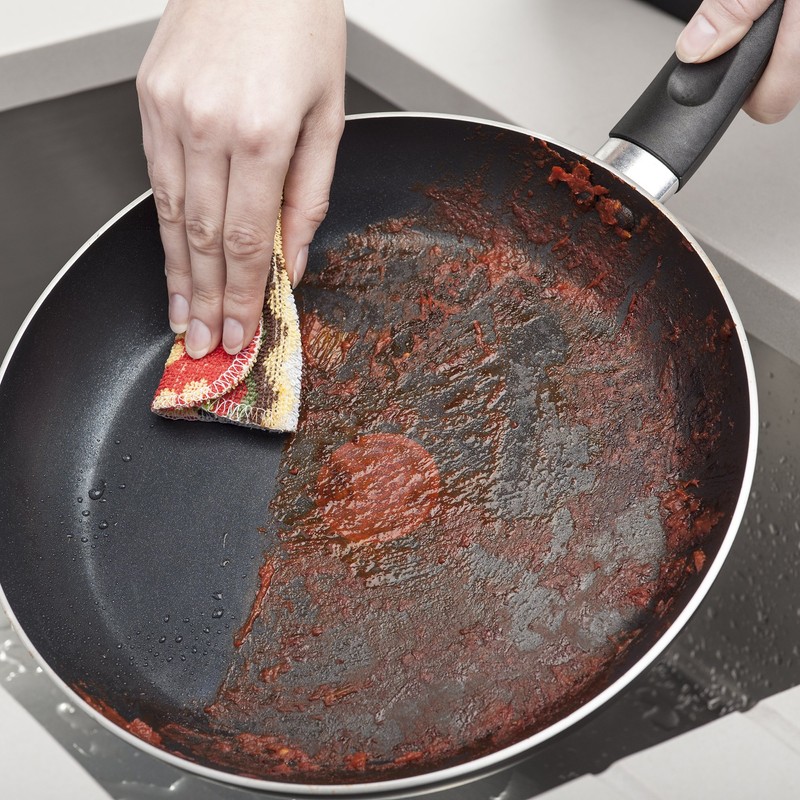 Kilo Non-Scratch Scourer, Cotton, Multi-Colour, 17 x 13 x 0.01