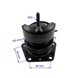 Front Rear Engine Motor Transmission Mount Set 4pcs Compatible with Honda Accord 2.3L 2000 2001 2002 Replace A6572 A6583 A6564 A6584