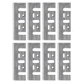 Carbide Planer Blades Compatible with DeWalt DW680, D26676, DW6655, TCT 3-1/4 Inch Planer Knife 82mm Compatible with Makita N1900B, KP0810, XPK01, for Bosch 1594, 3-1/4" Planer Blades, 8 PCS