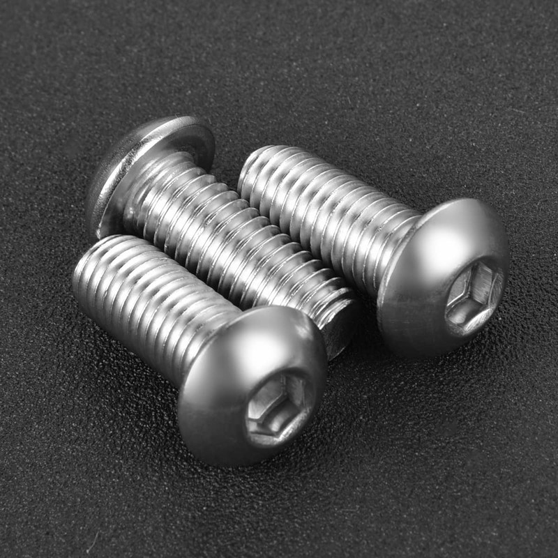 #6-32 x 5/8" Button Head Socket Cap Screws 304 Stainless