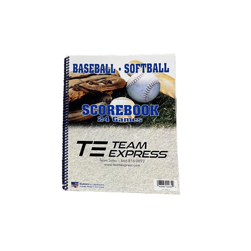 Glovers TE Logo Custom 24 Game Scorebook