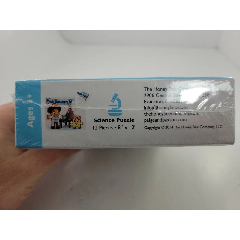 Science Puzzle 12 Pieces 8" X 10" Ages 3 and