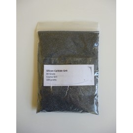 80 Grade Silicon Carbide Grit ~ 100 grams, 200 grams, 500 grams, 1 kilogram, 3 kilogram and 5 kilograms (UK seller, Craft & Design UK) (100 grams)