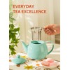 Sweese Teapots for Tea, 27 oz Porcelain Tea pot with