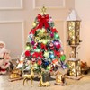 WTZWYFWJ 60 cm mini Christmas tree, artificial small fir trees,