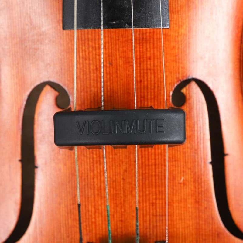 Eno Music Rubber Violin Practice Mute for 4/4 Violin